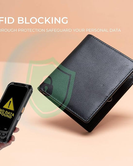 Bveyzi Ultra Slim Small RFID Wallet for Women, Leather Tiny Thin Bifold Pocket Ladies Wallet