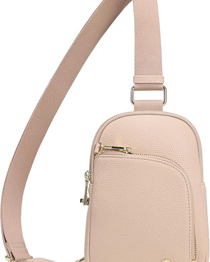 INICAT RFID Blocking Sling Bag Anti Theft Crossbody Bags Women Valentine's Day Gifts Travel Purses Vegan Leather