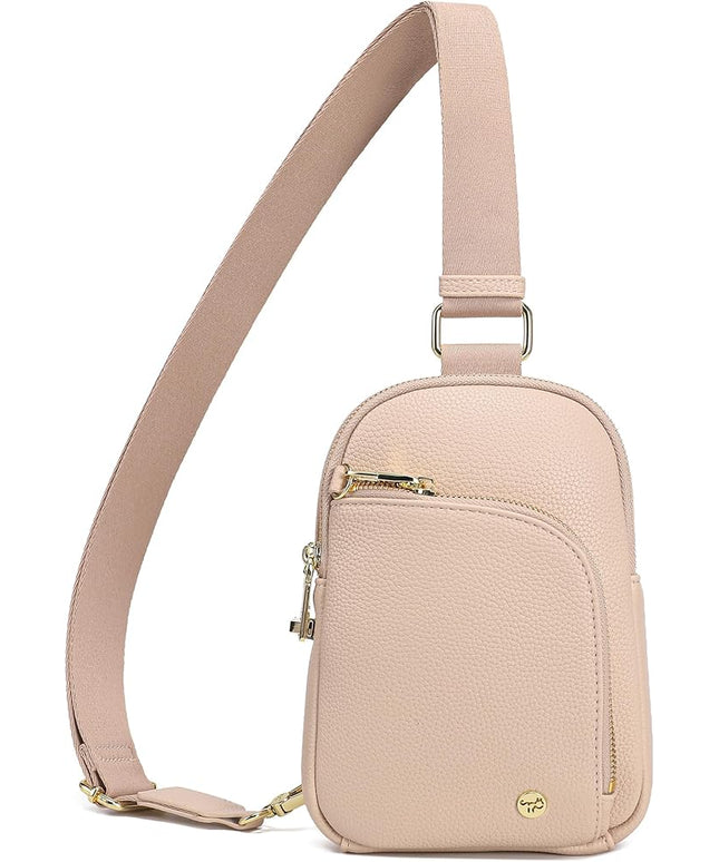 INICAT RFID Blocking Sling Bag Anti Theft Crossbody Bags Women Valentine's Day Gifts Travel Purses Vegan Leather