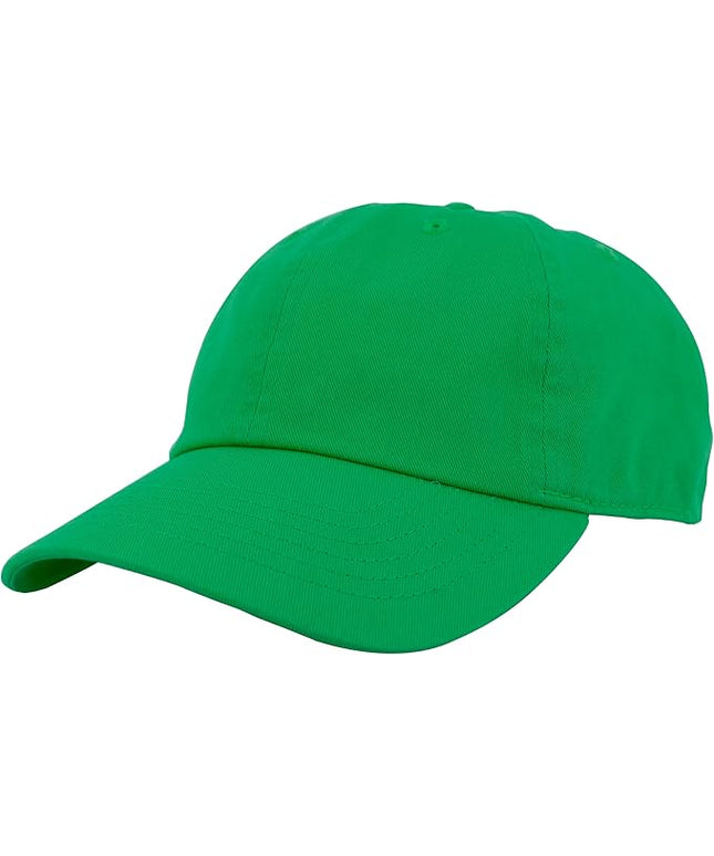 Gelante Baseball Cap Dad Hat 100% Cotton Polo Style Plain Blank Adjustable Size.