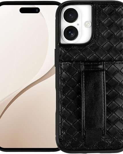 Walli Cases for iPhone 17 Case Aesthetic Wallet Phone Case Card Holder, Securely Holds up to 2 Cards - Cute, Trendy Phone Cover for Women, fits iPhone 17, with Kickstand & Finger Strap