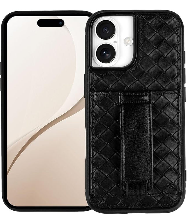 Walli Cases for iPhone 17 Case Aesthetic Wallet Phone Case Card Holder, Securely Holds up to 2 Cards - Cute, Trendy Phone Cover for Women, fits iPhone 17, with Kickstand & Finger Strap