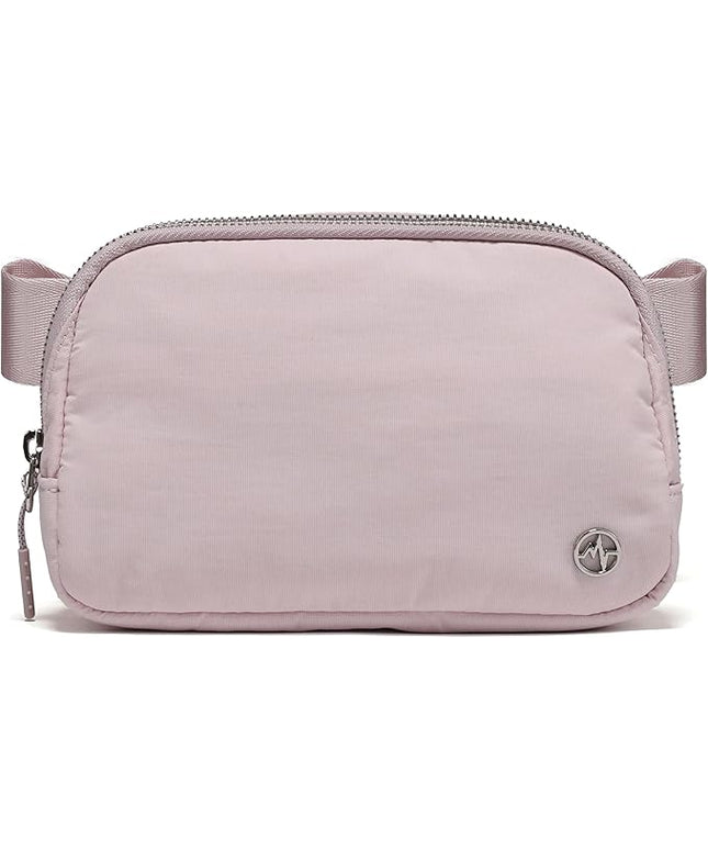 Pander Unisex Belt Bag Fanny Pack for Women with Adjustable Strap, Small Waist Pouch for Workout Running Traveling Hiking