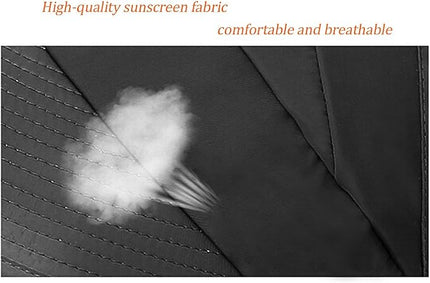 HINDAWI Sun Hats for Women Wide Brim UV Protection Sun Hat Summer Beach Packable Visor