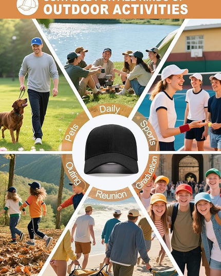 Custom4U Custom Hat Baseball Cap Adjustable Embroidered Mom Dad Hat for Men Women Gifts for New Parents Personalized Text S/L