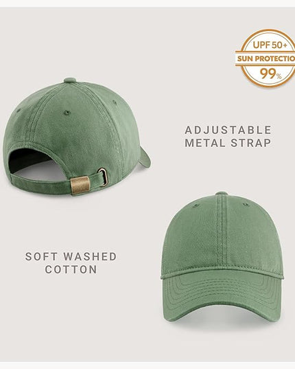 CHOK.LIDS Everyday Premium Dad Hat Unisex Cotton Baseball Cap for Men and Women Adjustable Lightweight Polo Style Curved Brim