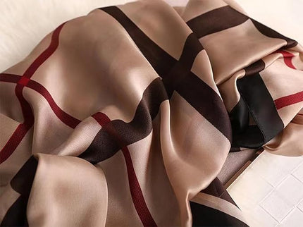 Silk Scarf Mulberry Silk Fashion Scarves Long Lightweight Shawl Wrap …