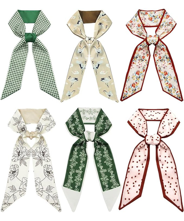 Purse Scarf Handbags For Women Skinny Hair Neck Accessories Scarves With Bag Scarfs Handle Fashion Lightweight