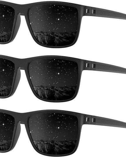 Polarized Sunglasses Men Women, Mens Sunglasses Lightweight UV Sun Glasses for Fishing Driving Golf