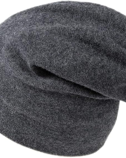 Villand 100% Merino Wool Beanie Hat for Women and Men with Gift Bag, Double-Layered Wool Hat, Knitted Ski Cap for Winter