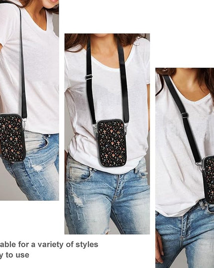 Small Crossbody Bags for Men, Cool Lightweight Sling Phone Pouch, Slim Cell Phone Purses
