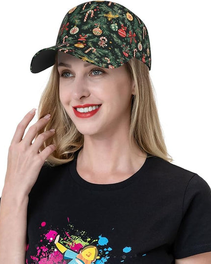 St. Patrick's Day Baseball Cap for Men Women Flower Print Sport Outdoor Travel Trucker Hat Sun Protection Dad Hats