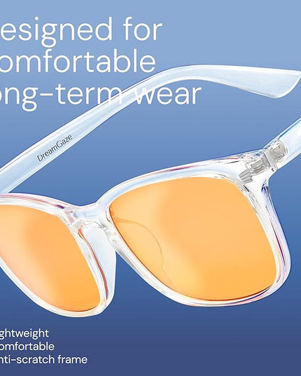 livho Gaming Blue Light Blocking Glasses for Better Sleep, Premium Night Driving, Computer Blockers for Man & Woman