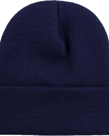 ZOORON 1&2 Pack Beanie for Men Women Slouchy Beanie Hats Winter Knit Caps Soft Ski Hat Unisex