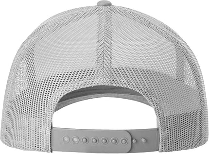 TZ Promise Men Women Plain Cotton Trucker Cap with Breathable Mesh Back, Snapback Baseball Hats