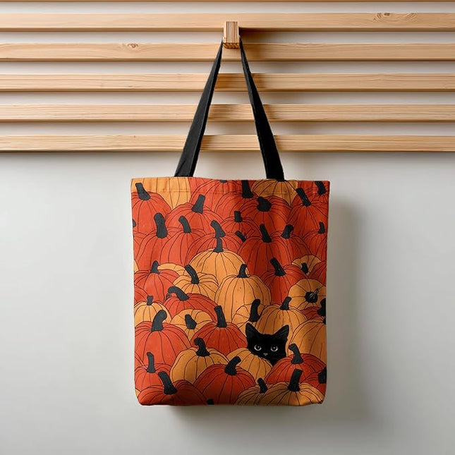 Horaldaily Canvas Tote Bag,Reusable Shoulder Tote Bag for Women Lady Casual Vacation, Shopping, Work, Gym