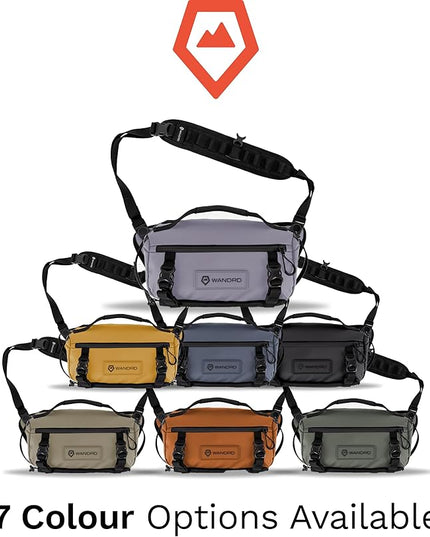 WANDRD ROGUE V1 9L Sling: Compact Camera Sling and Crossbody Bag with Fast Access, 3-Way Carry– Lightweight Everyday Bag Great for Travel, Photography, and Daily Use (Uyuni Purple)