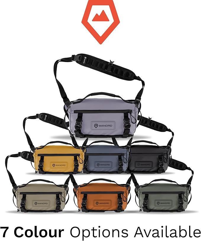 WANDRD ROGUE V1 9L Sling: Compact Camera Sling and Crossbody Bag with Fast Access, 3-Way Carry– Lightweight Everyday Bag Great for Travel, Photography, and Daily Use (Uyuni Purple)