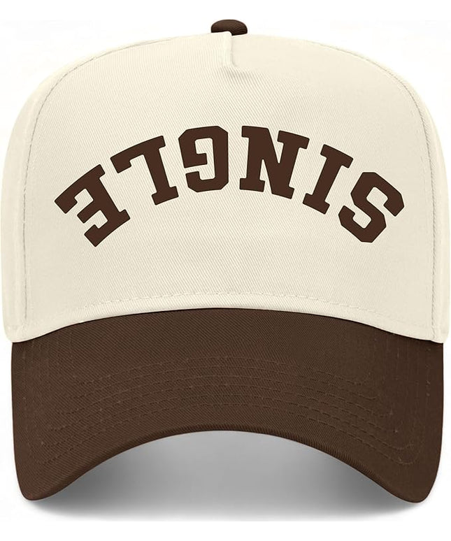 Single Upside Down Hat | Premium Adjustable Snapback Baseball Vintage Trucker Hats for Men & Women
