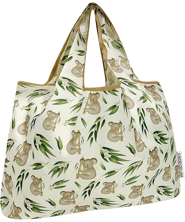 allydrew Large Foldable Tote Nylon Reusable Grocery Bags