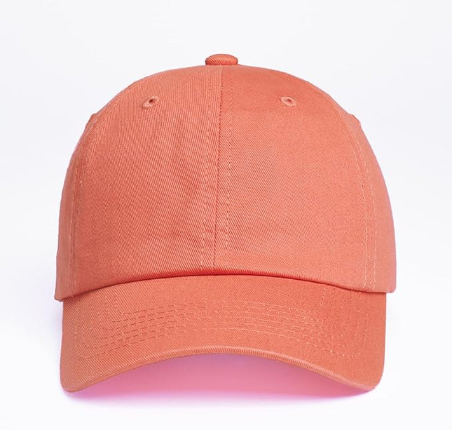 E BY ELIDAN Classic Dad Hat Cotton, Low-Profile Plain Baseball Cap, Adjustable, Breathable and Packable