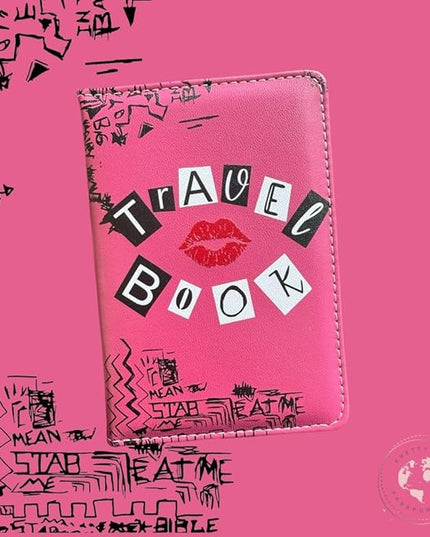 Burn Book Passport Cover Holder Travel Book