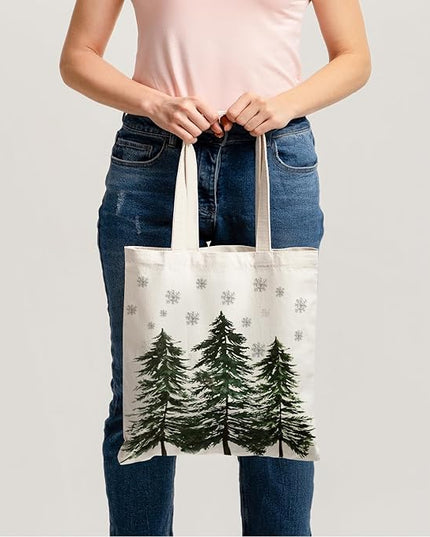 Horaldaily Canvas Tote Bag,Reusable Shoulder Tote Bag for Women Lady Casual Vacation, Shopping, Work, Gym