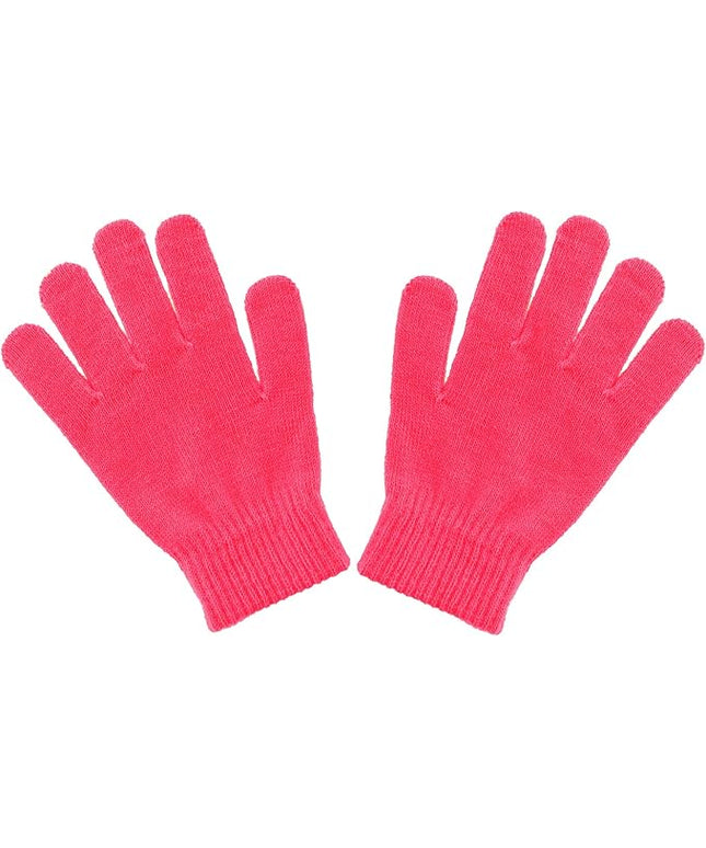 Motique Accessories Ladies Gloves Magic Knit Gloves for Women Solid Colors