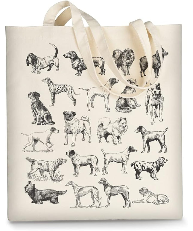 AUSVKAI Canvas Tote Bag Aesthetic for Women, Cute Reusable Cloth Cotton Bags for Shopping Beach Grocery