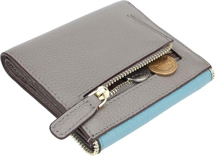 Lavemi Ultra Thin Small Compact Leather Womens Girls Wallets RFID Blocking Credit Card Holder for Women