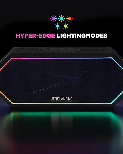 Altec Lansing - Portable Bluetooth Speaker HYDRABLAST 2.0, Waterproof IP67, 20W Output Power, Magnetic Bluetooth Speaker (Raiders)