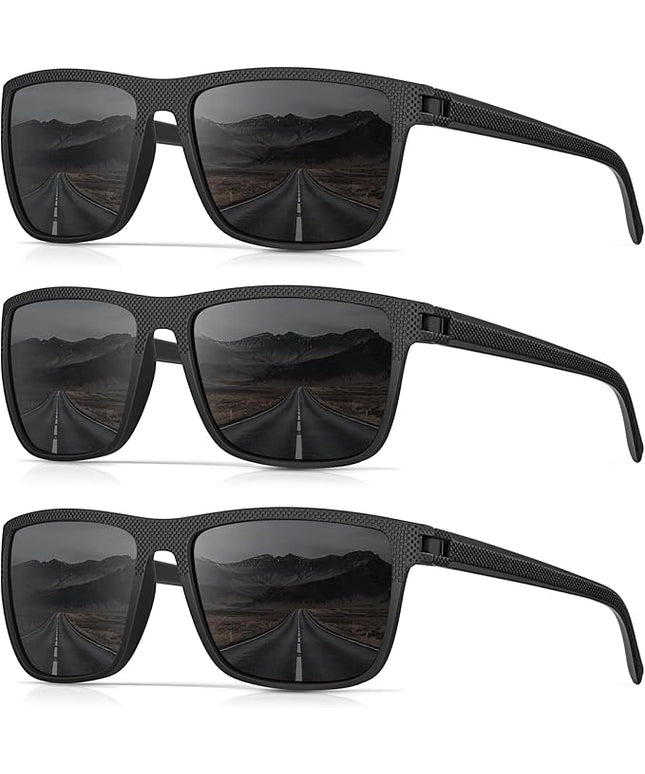 Sunglasses-Men Polarized Mens Sunglasses: Classic Women Sun Glasses UV Protection for Fishing Driving Golf