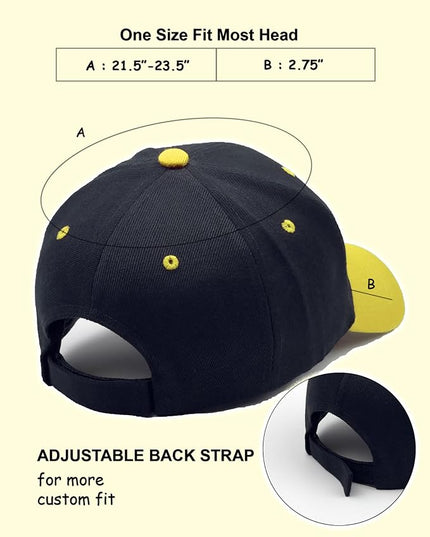 Utmost Structured Baseball Cap with Adjustable Closure - Performance Hat for Outdoor Activities