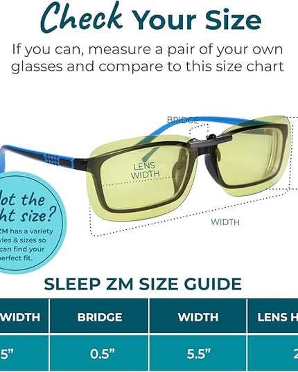100% Blue Light Blocking Glasses - Women + Men - Better Sleep - Anti Eye Strain Protection - Computer Screens Gaming