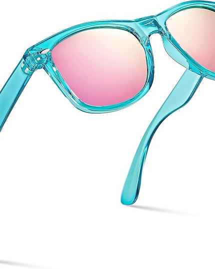 Retro Rewind Polarized Sunglasses for Men and Women - UV Protection Classic Sun Glasses
