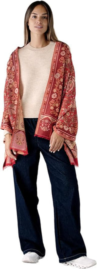 Scarf for Women Spanish Design Elegant Long Shawl Scarves for Summer Fall