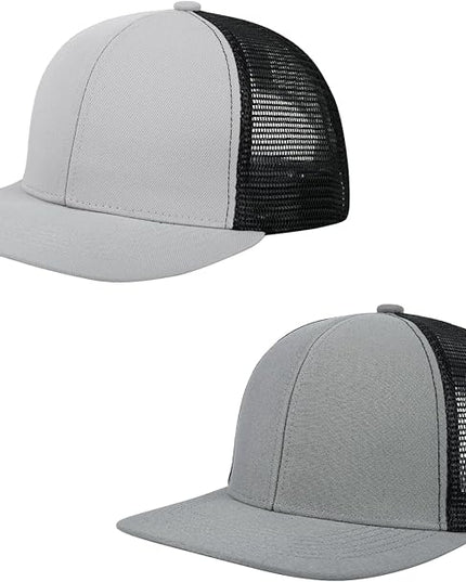 NTLWKR Trucker Hat Mesh Baseball Cap,Adjustable Snapback Outdoor Sports Caps for Men and Women,Breathable Dad Hats