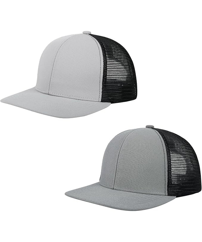 NTLWKR Trucker Hat Mesh Baseball Cap,Adjustable Snapback Outdoor Sports Caps for Men and Women,Breathable Dad Hats