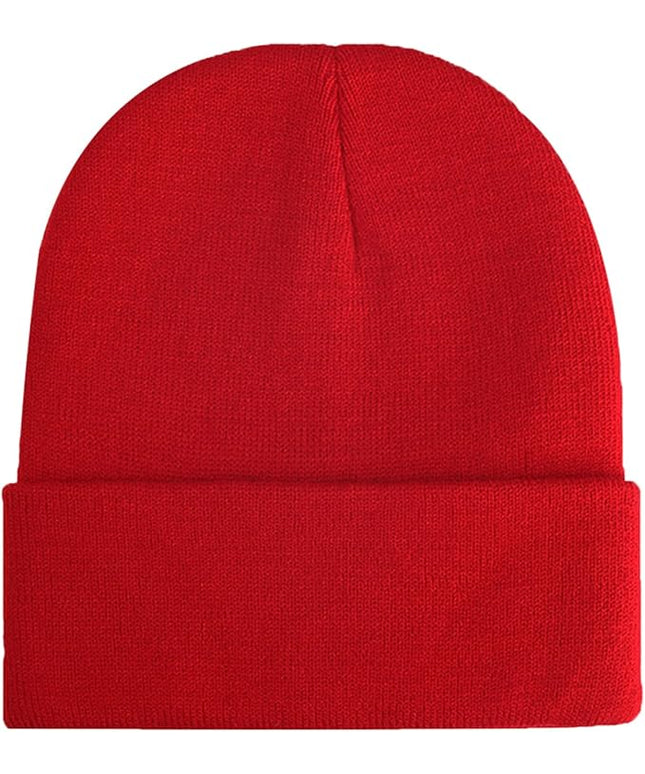 ZOORON 1&2 Pack Beanie for Men Women Slouchy Beanie Hats Winter Knit Caps Soft Ski Hat Unisex