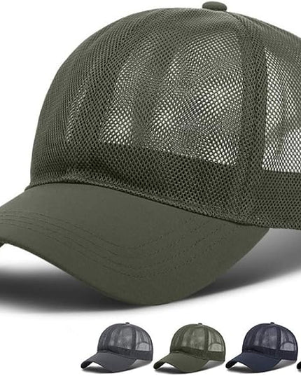 VOASTEK Running Hats for Men Baseball Cap Outdoor Essentials Runner Hat Jogging Cap Tennis Golf Workout Hats
