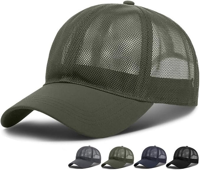 VOASTEK Running Hats for Men Baseball Cap Outdoor Essentials Runner Hat Jogging Cap Tennis Golf Workout Hats