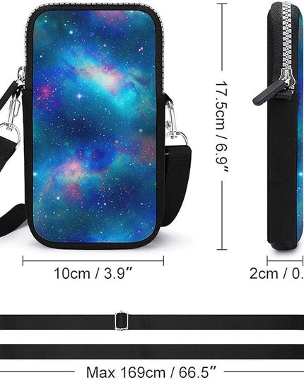 Small Crossbody Bags for Men, Cool Lightweight Sling Phone Pouch, Slim Cell Phone Purses