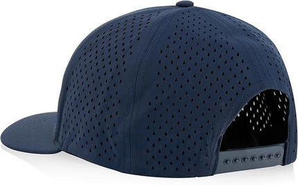 Billest Gilbert Performance 5‑Panel Snapback Hat – Adjustable Flat‑Bill Cap for Men & Women | Breathable and Lightweight