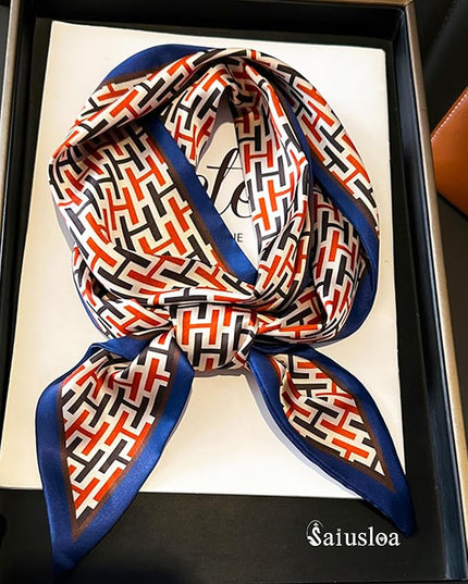 Purse Scarf For Handbags Head Scarves For Women's Hair Bags Scarfs Long Skinny Scarves Fashion Silky
