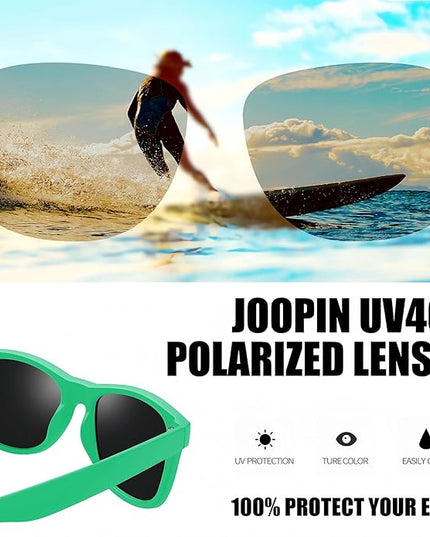 Joopin Square Sunglasses Polarized UV Protection Trendy Designer Sun Glasses Men Women