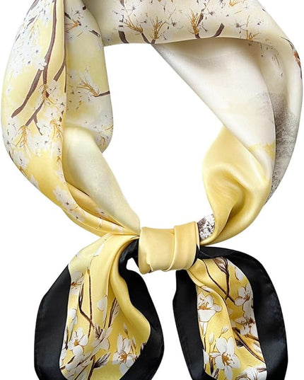 Satin Bandanas Head Scarf For Women Hair Scarves Accessories Lightweight Fashion Wrap Neck Silk Sleeping Headscarf