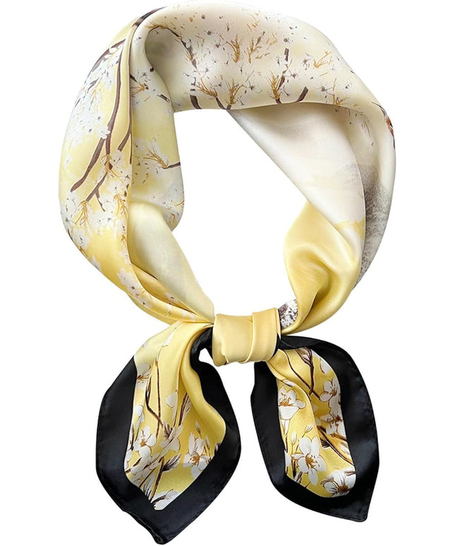 Satin Bandanas Head Scarf For Women Hair Scarves Accessories Lightweight Fashion Wrap Neck Silk Sleeping Headscarf
