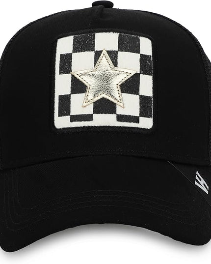 VINTAGE HAVANA Trucker Hats Women | Mesh Adjustable Snapback Hat | Men & Women Cute Trendy Fashion Baseball Cap