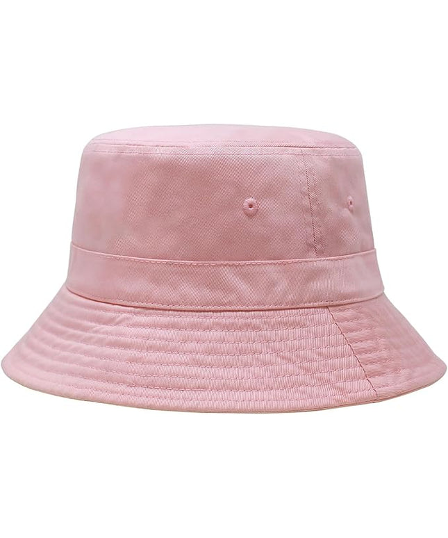 Hot Summer Bucket Hat - Trendy Cotton Sun Hat for Beach, Golf, Fishing - Fun Outdoor Vacation Boonie for Men and Women