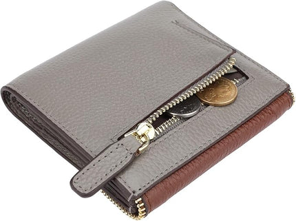 Lavemi Ultra Thin Small Compact Leather Womens Girls Wallets RFID Blocking Credit Card Holder for Women